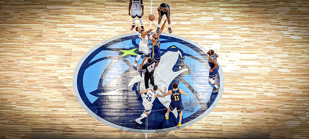 NBA - Warriors defeated  Timberwolves