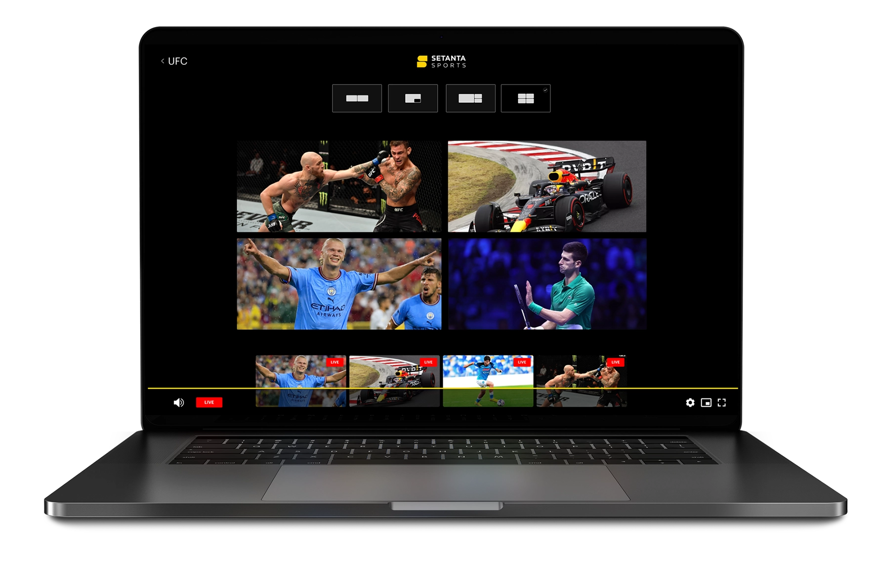 Setanta Sports - Live Sport Online, Sport streaming and news