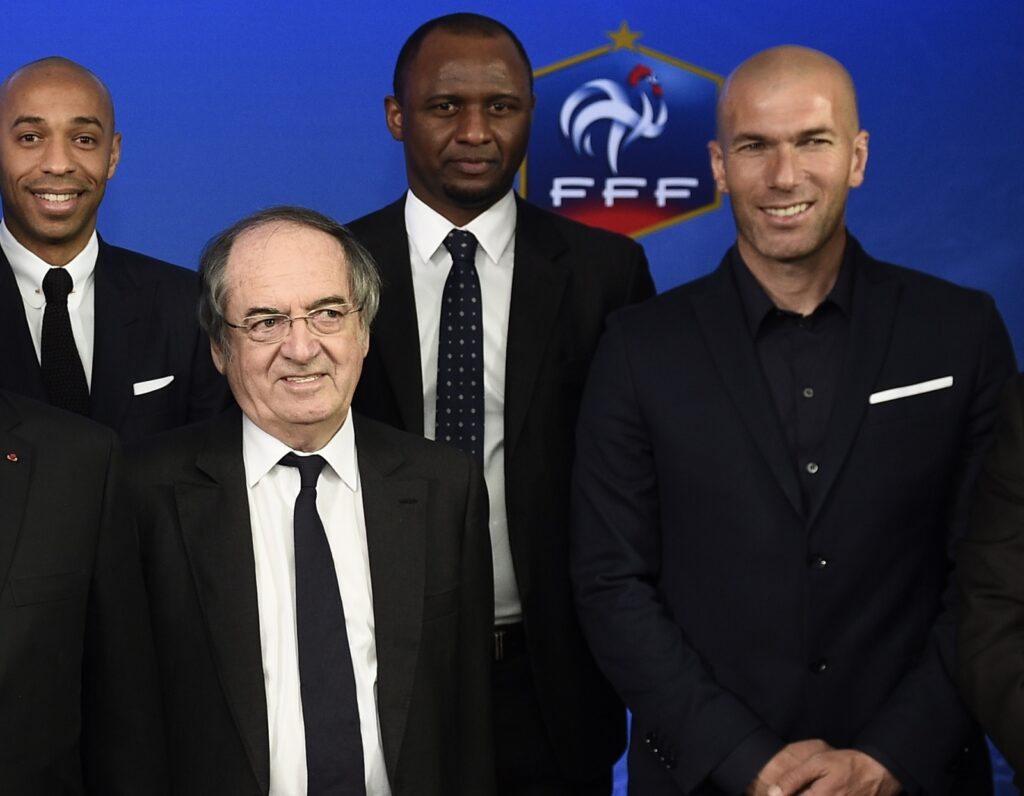 Thierry Henry, Noël Le Graët, Patrick Vieira, Zinedine Zidane | Setanta Sports