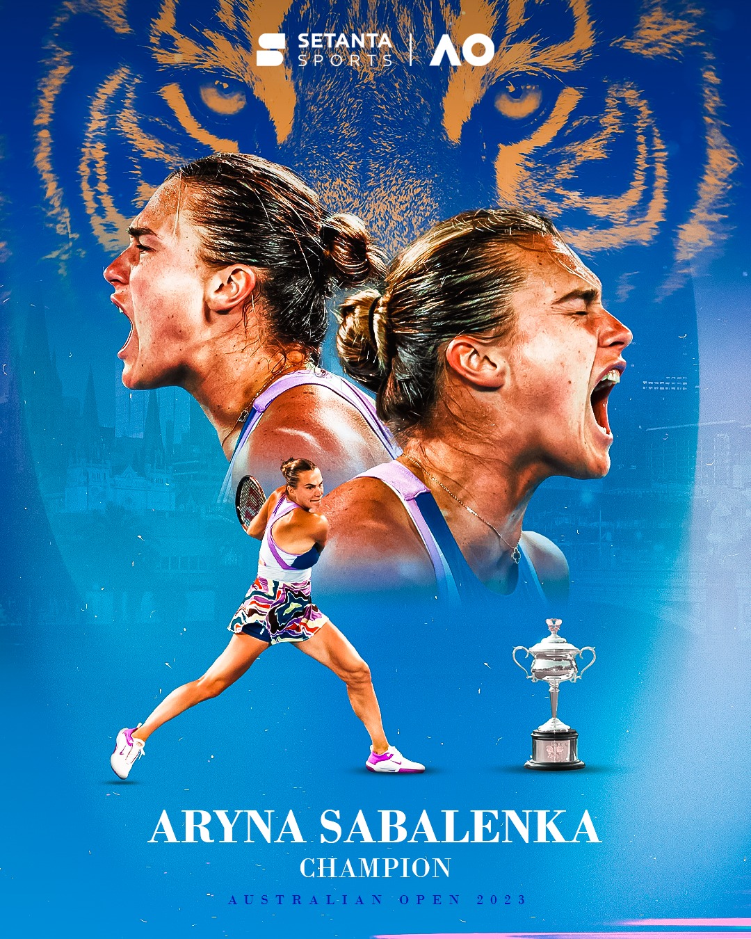 Sabalenka is champion in Australia Setanta Sports