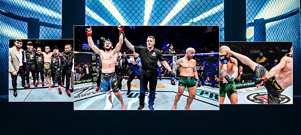 Ислам Махачев защитил титул чемпиона UFC в легком весе