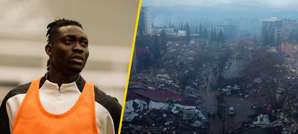 Экс-игрока «Ньюкасла» и сборной Ганы Кристиана Атсу спасли из-под завалов в Турции