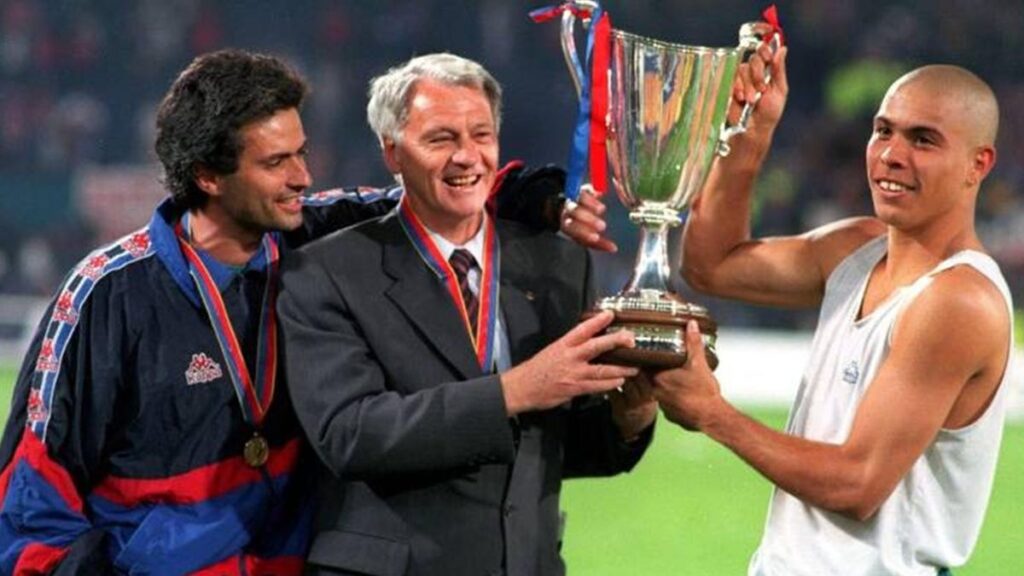 Jose Mourinho, Sir Bobby Robson and Ronaldo | Setanta Sports