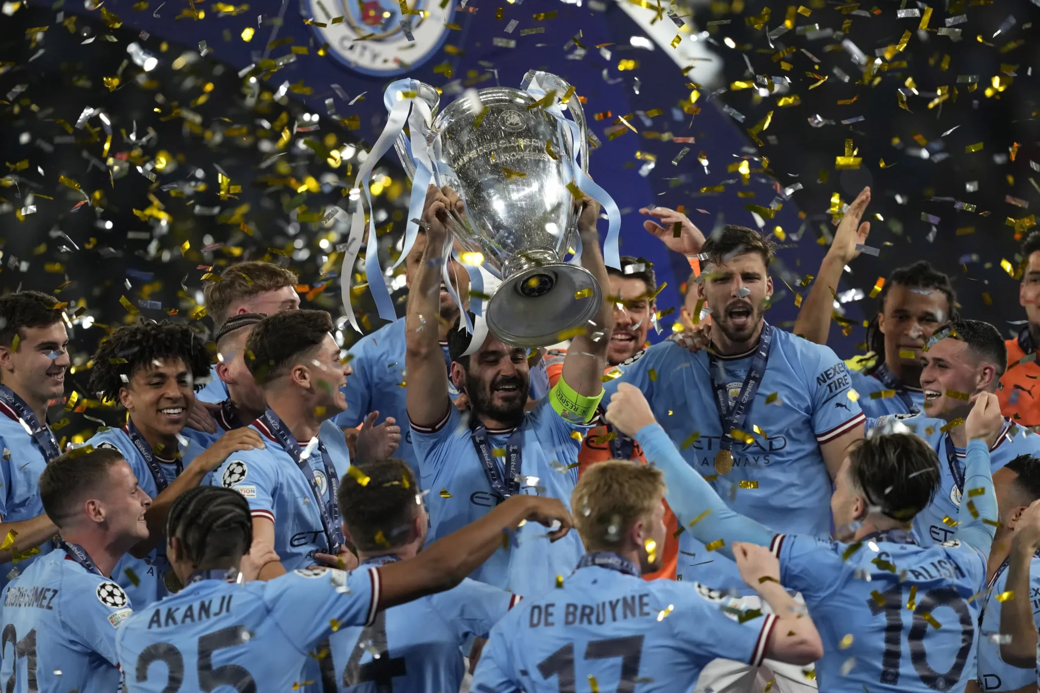 Man CIty wins champions league and historic treble | Setanta Sports