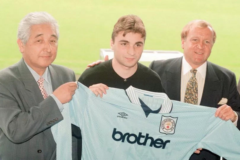 Kinkladze is signed by Lee for Manchester City 1995 | Setanta Sports