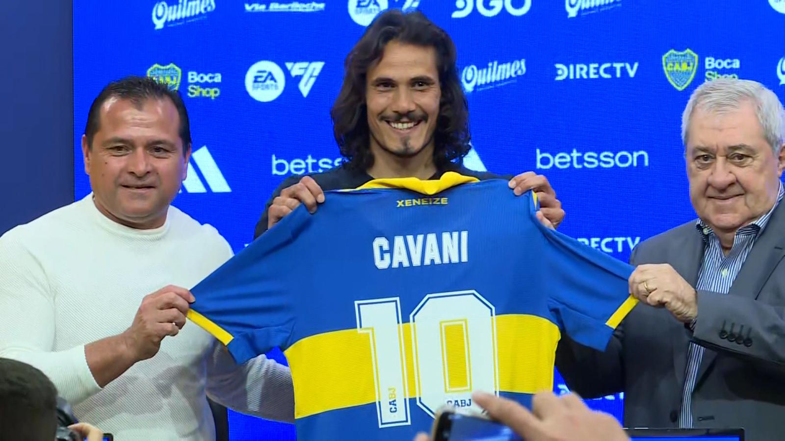 Edinson Cavani in Boca Juniors | Setanta Sports