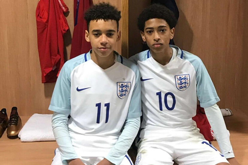 Jude Bellingham and Jamal Musiala in England Youth Squad | Setanta Sports