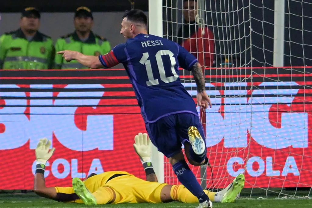 Leo Messi Scores Twice against Peru and Compares Argentina to Barcelona | Setanta Sports