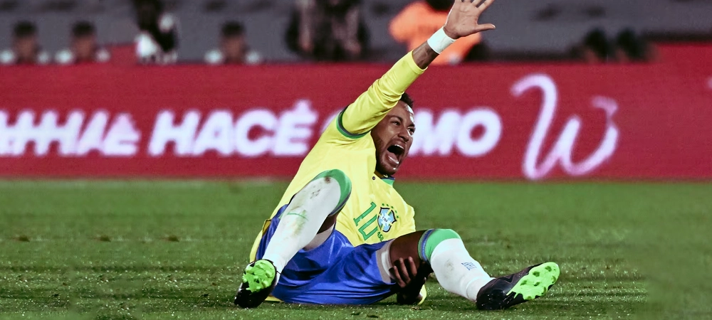 Неймар получил 39-ю травму в карьере – за сборную Бразилии