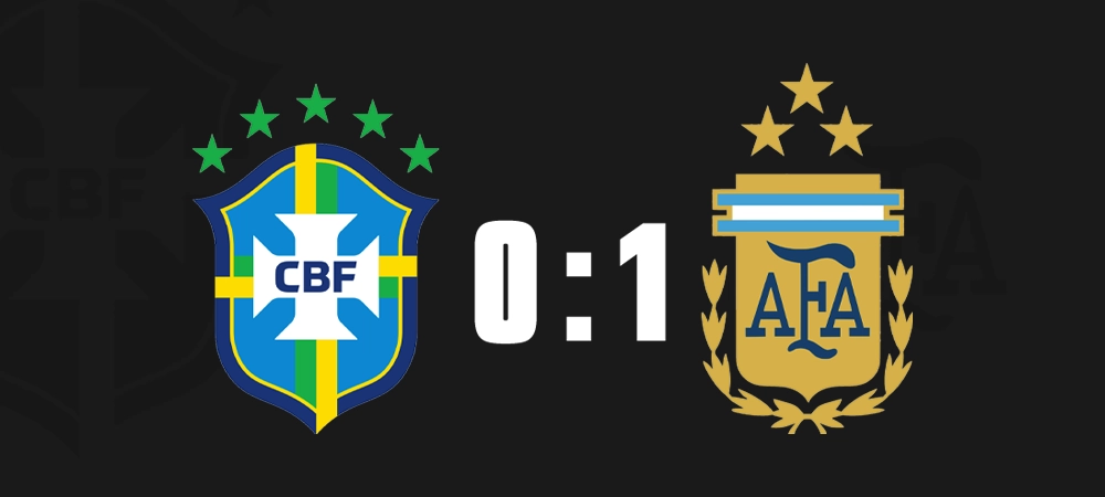 Бразилия впервые проиграла дома в отборе ЧМ – Аргентине 0:1