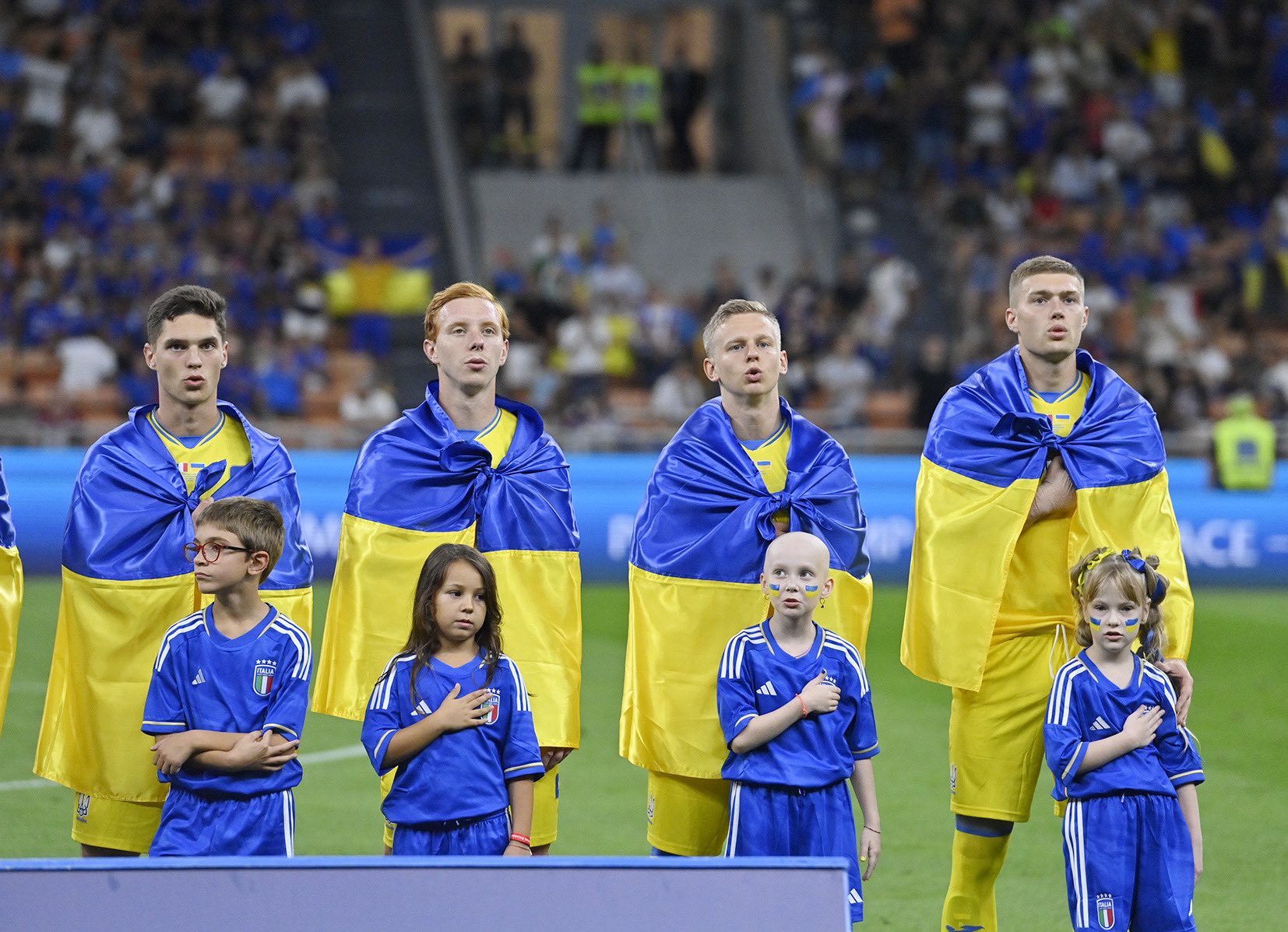 Заявка України на матч з Італією