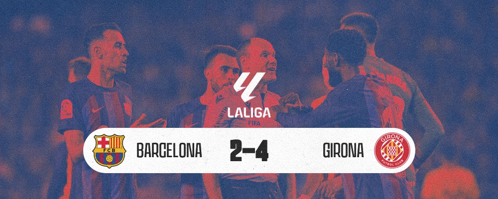 «Жирона» забила 4 «Барсе» и забралась на вершину Ла Лиги