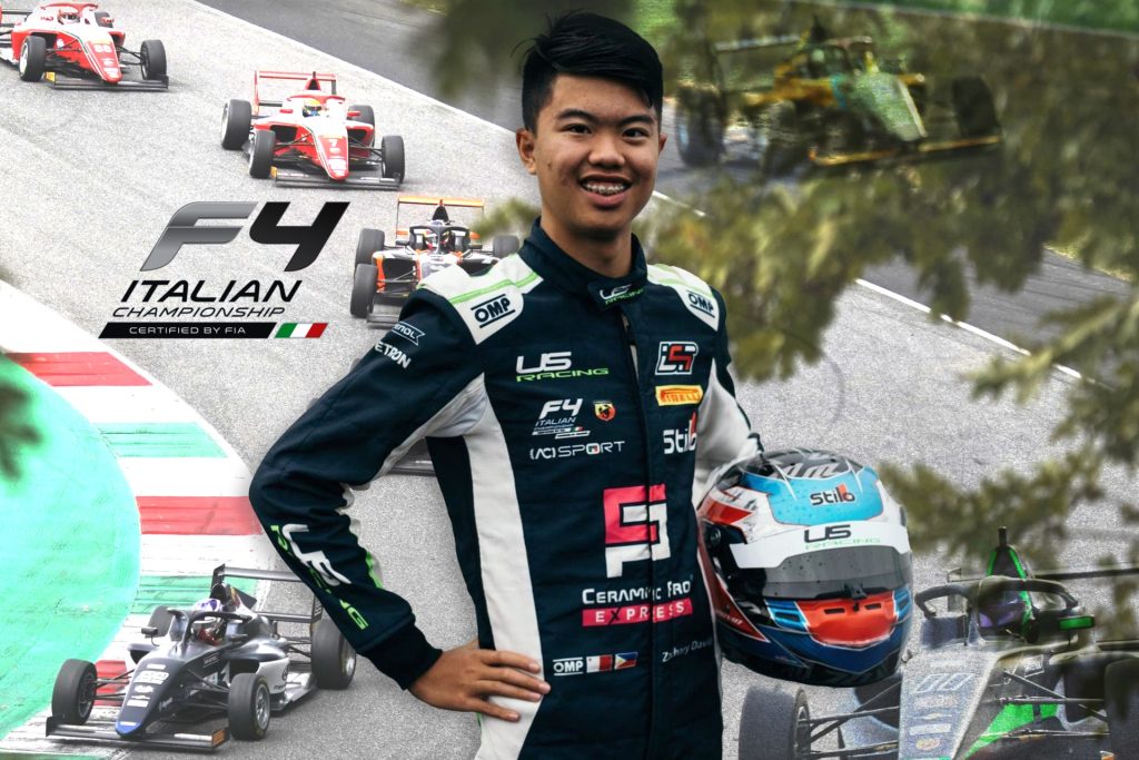 Zach David filipino Racer Formula 1 | Setanta Sports
