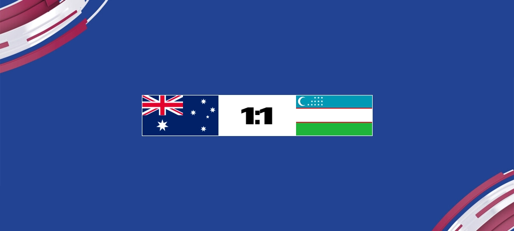 Кубок Азии 2023: Австралия – Узбекистан 1:1