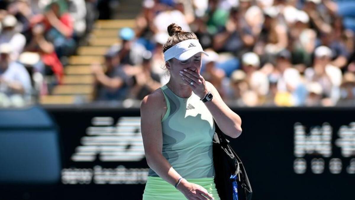Еліна Світоліна залишає Australian Open через травму