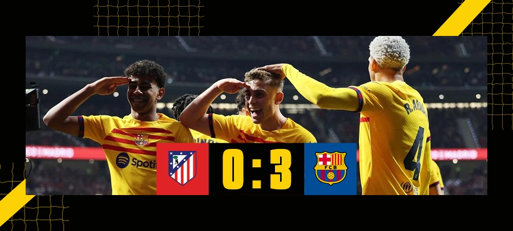 «Барселона» разбила «Атлетико»