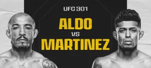 UFC 301: Альдо подерется с Мартинесом