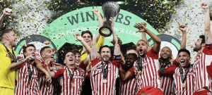 Olympiacos won Conference league