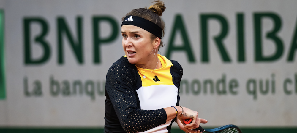 Elina Svitolina at Roland Garros