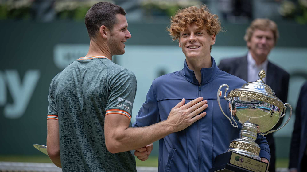 Jannik Sinner won ATP Halle