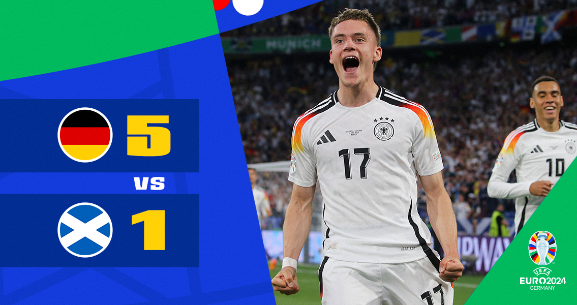 Germany destroyed Scotland at Euro-2024