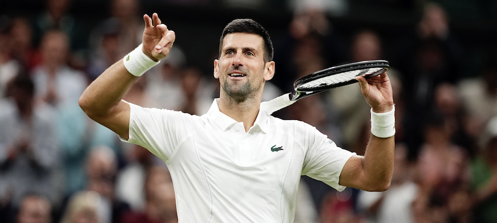 Novak Djokovic at Wimbledon