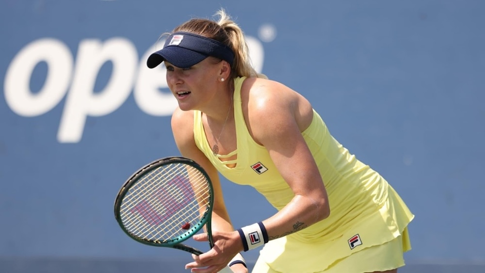 Kateryna Baindl at US Open