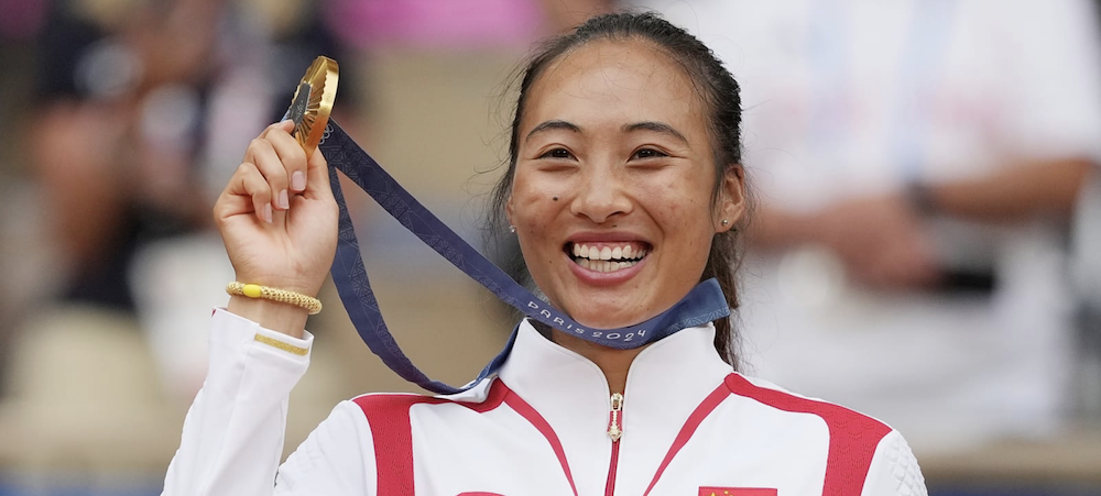 Qinwen Zheng won Olympic gold