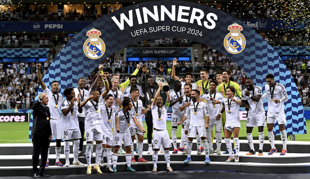 Real won UEFA Supercup-2024