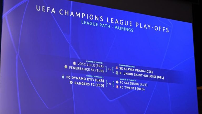 UCL Draw results