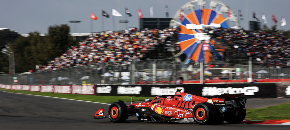 Carlos Sainz won pole Position at Mexico