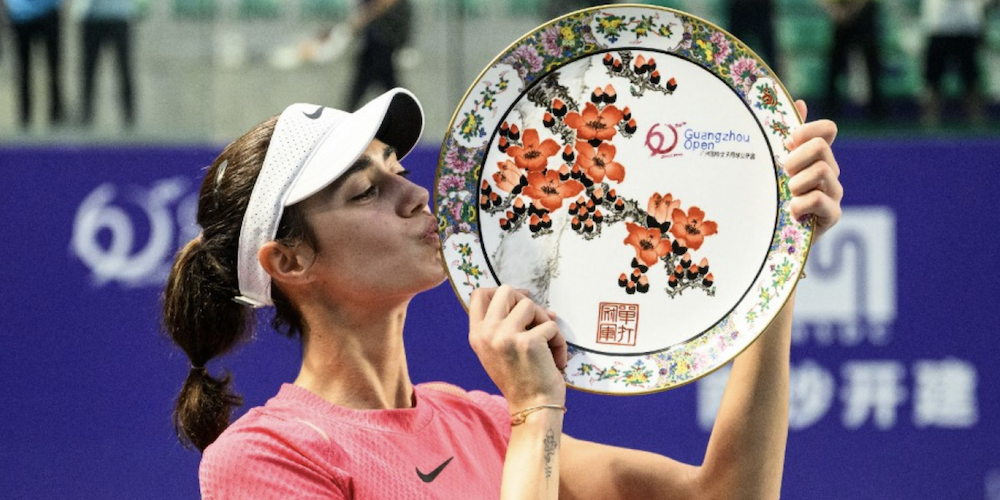 Olga Danilovic wins at Guanzhou