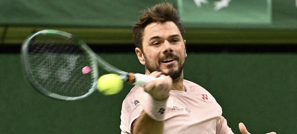 Stan Wawrinka at Stockholm