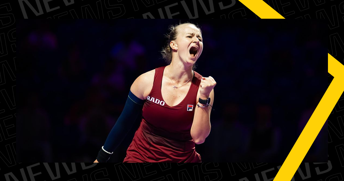 Barbora Krejcikova at WTA Finals