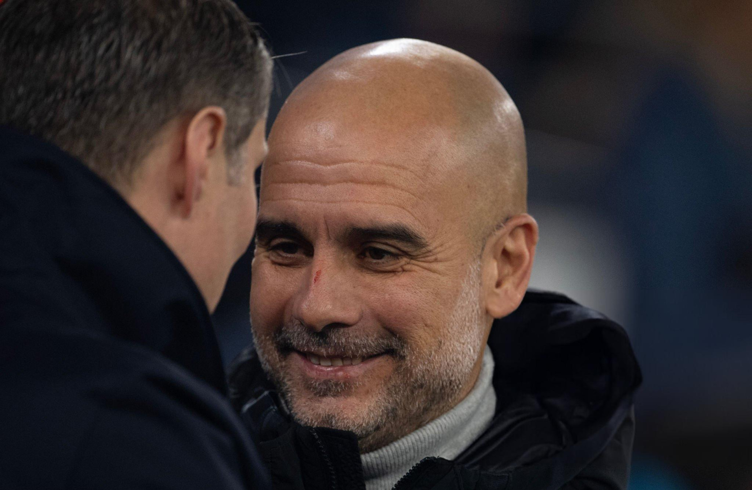 Guardiola Clarifies Remarks About Scratches on His Face After Feyenoord Match | Setanta Sports