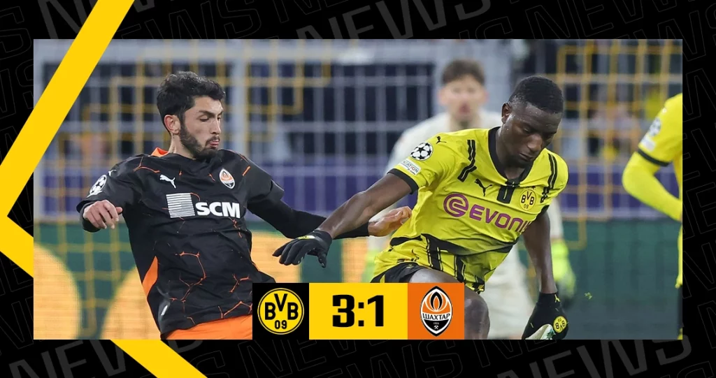 BVB - Shakhtar 3-1