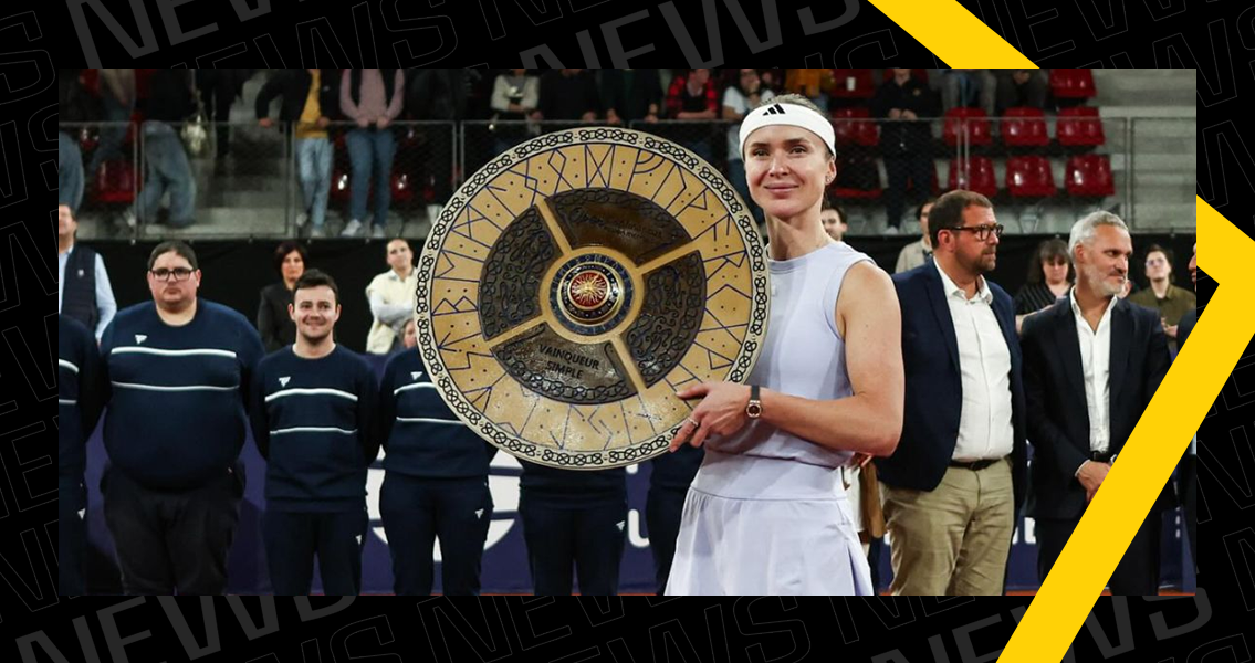 Elina Svitolina won at Rouen