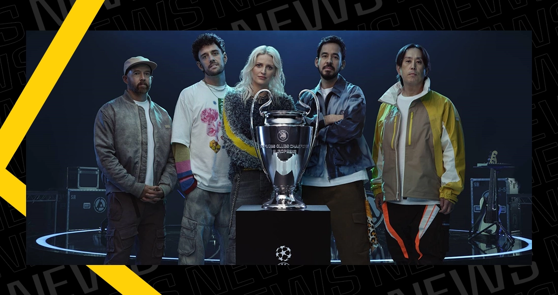 Linkin Park выступит на финале Лиги Чемпионов 