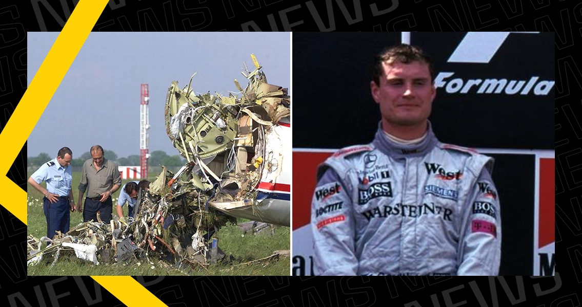 David Coulthard plane crash