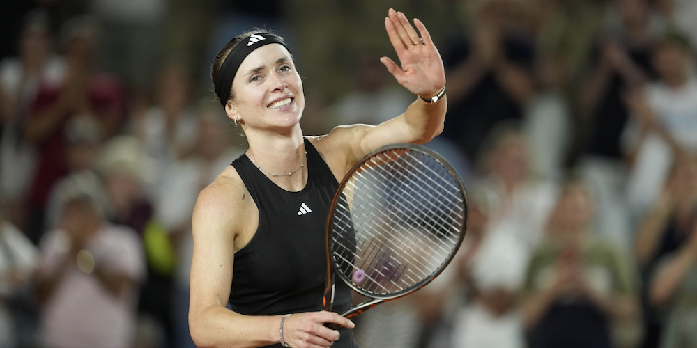Elina Svitolina at Roland Garros