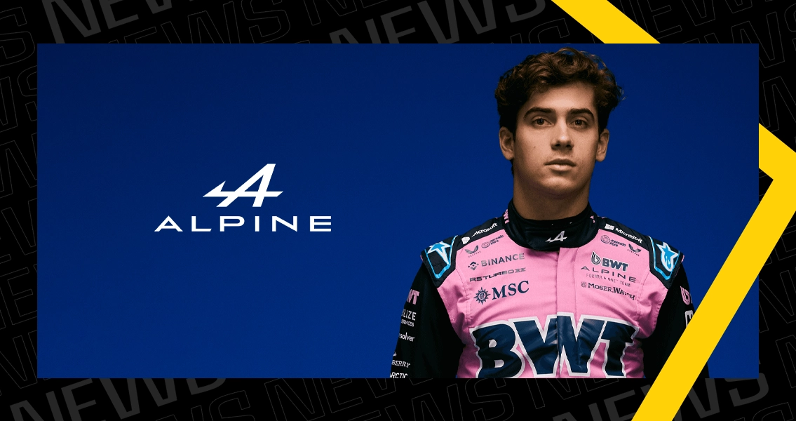 Franco Colapinto at Alpine