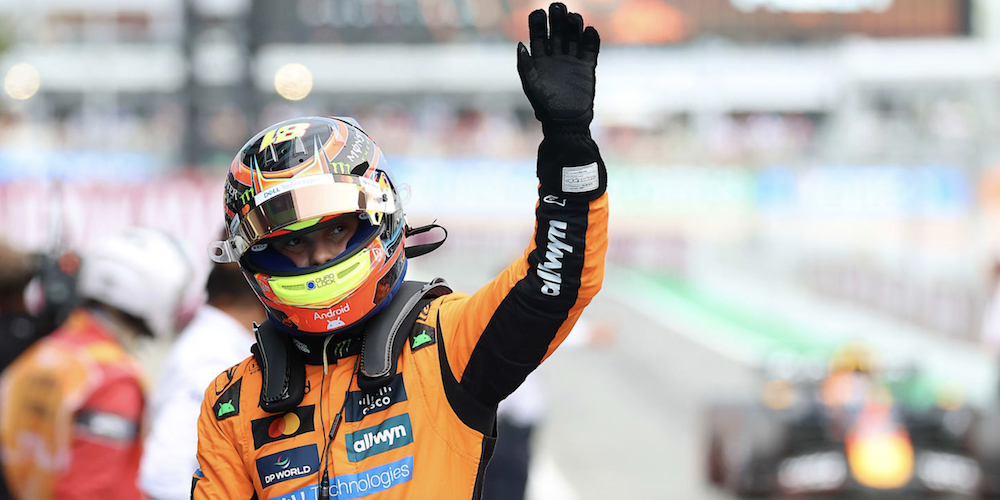 Oscar Piastri won quali at Barcelona