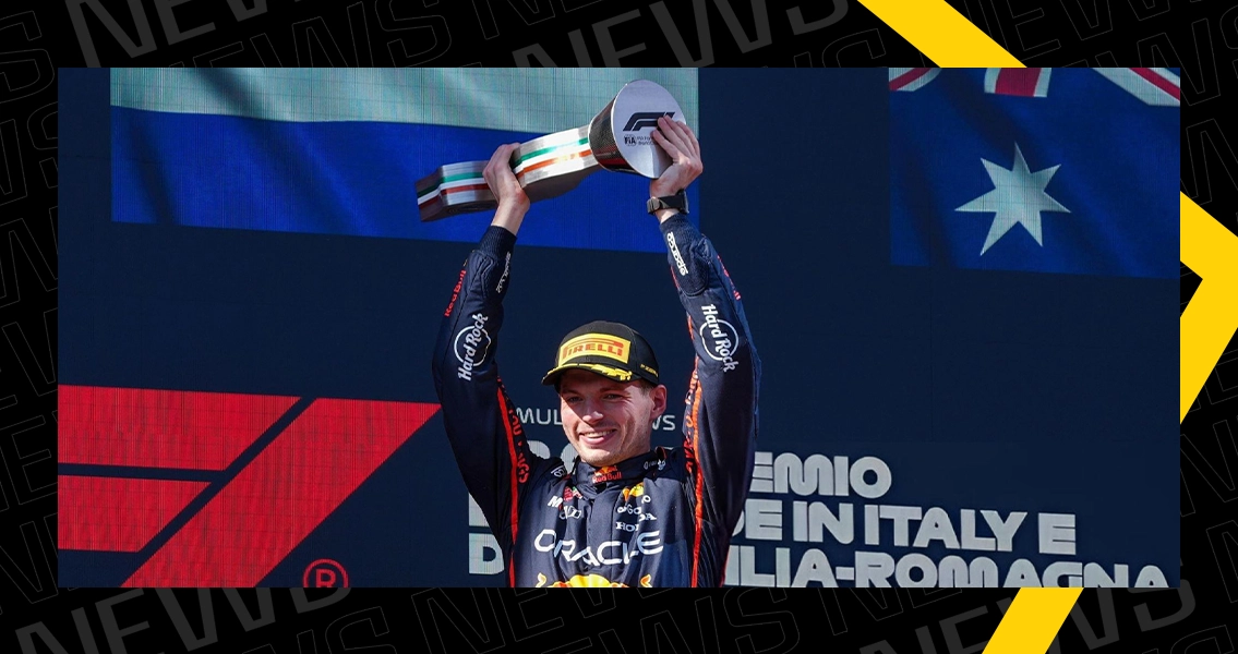 Verstappen won Emilia-Romagna Grand Prix