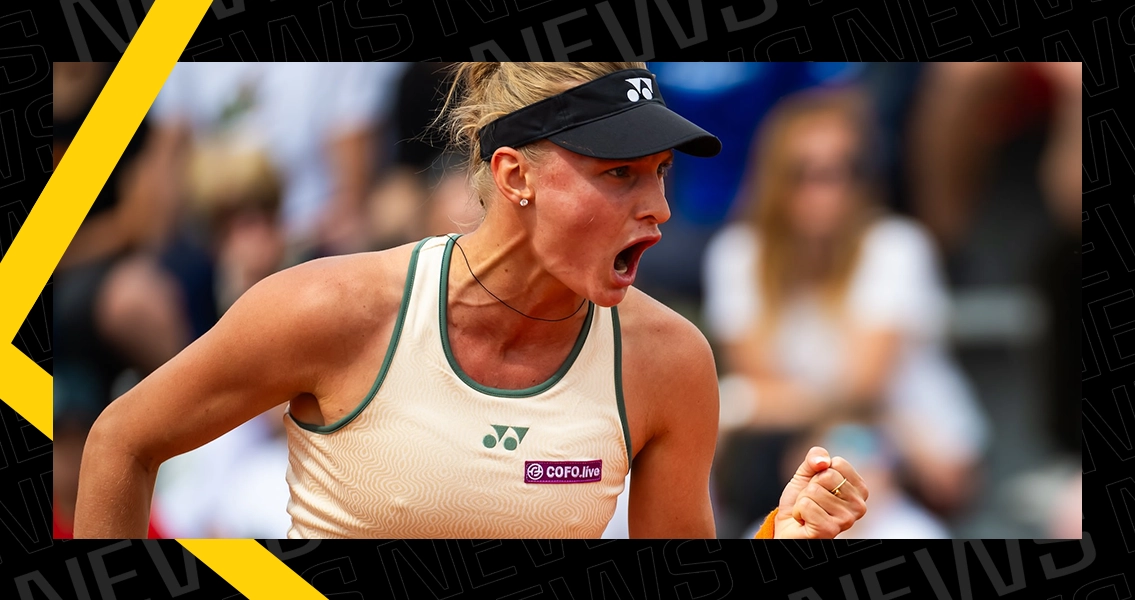 Yastremska at Roland Garros