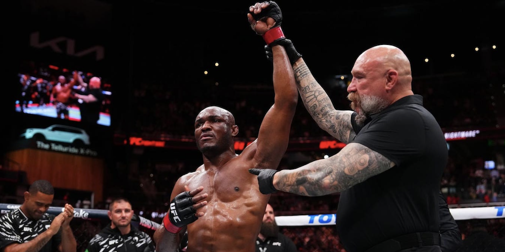 Kamaru Usman beats Buckley