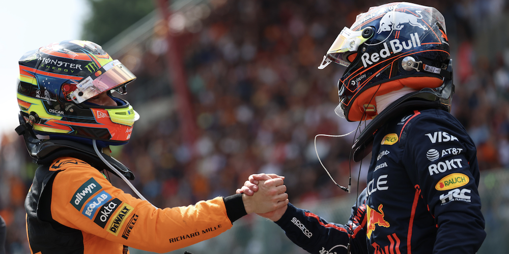 Verstappen wins sprint in Belgium