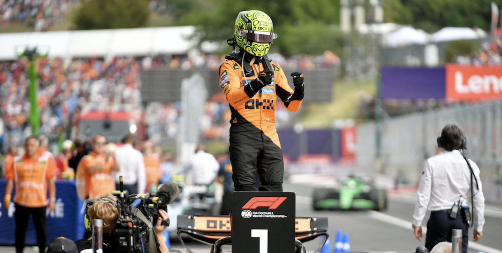 Norris wins Hungarian GP
