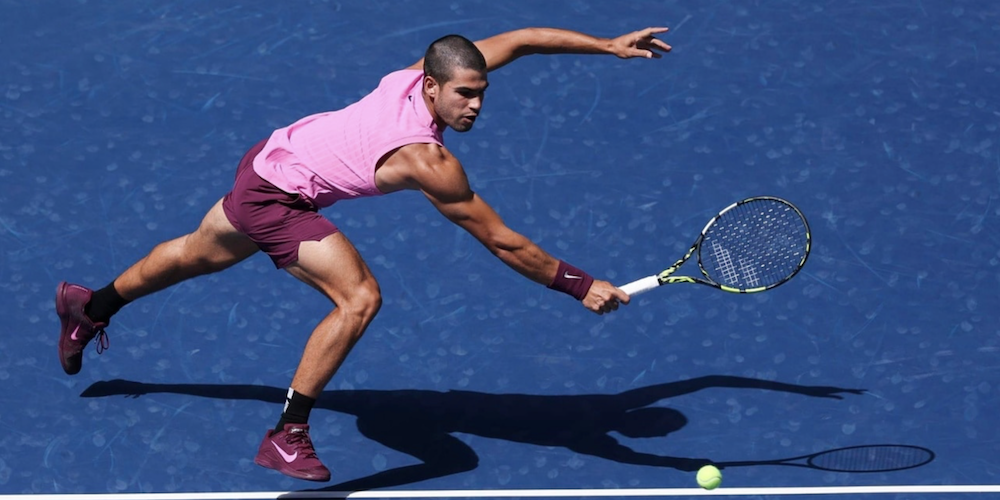 Carlos Alcaraz at US Open