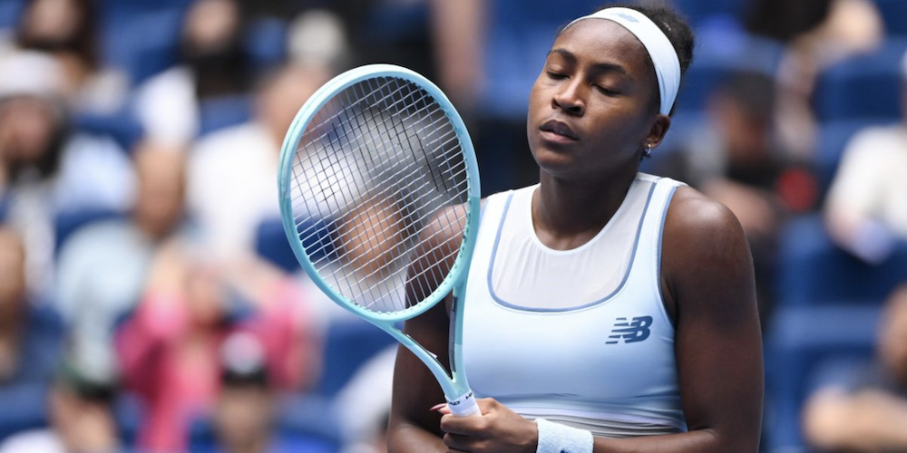 Coco Gauff at Beijing