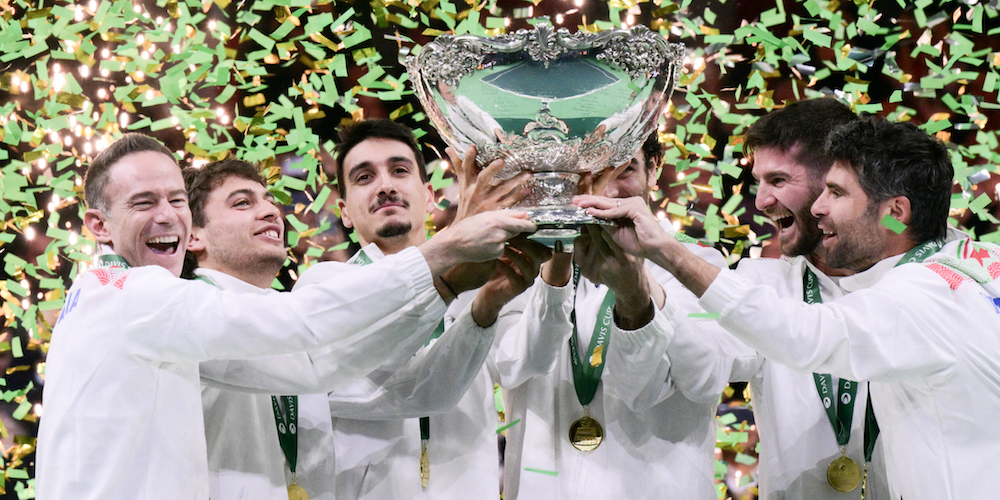 Italy wins Davis Cup